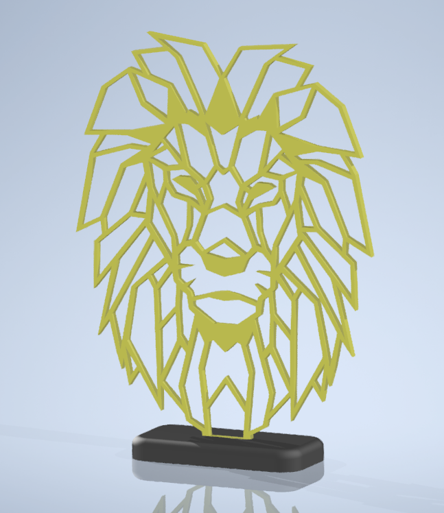 Lion head by LaurensGuijt | Download free STL model | Printables.com