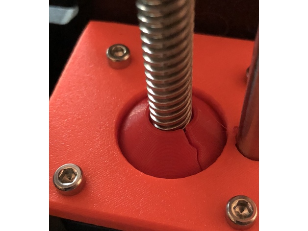 Prusa MK3 Z screw cap