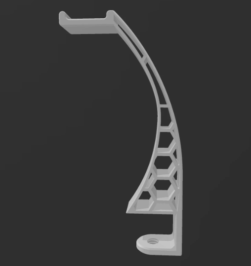 Miniatura 2 do modelo 3D Headset Table Mount Set