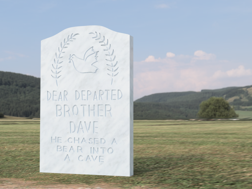Brother Dave Tombstone