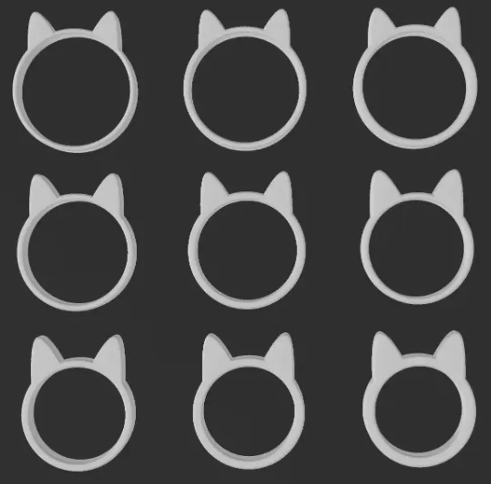 Cat Ring by Preischl 3D | Download free STL model | Printables.com