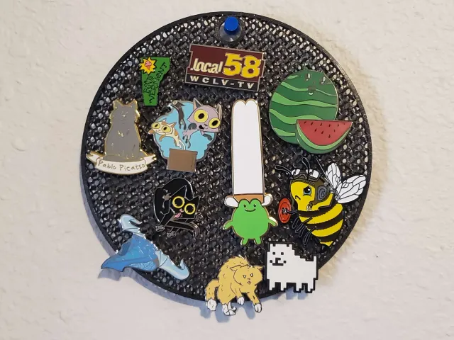 Hanging Enamel Pin Display Board