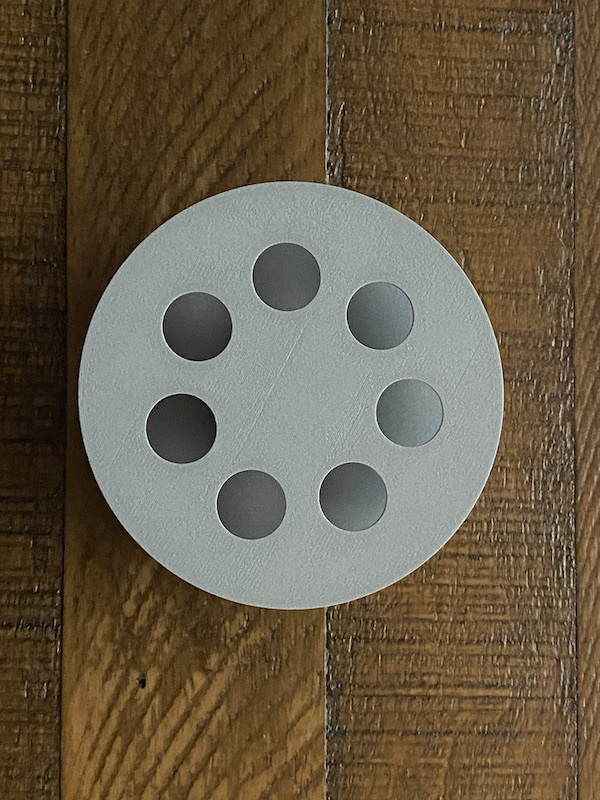 BBQ Temperature Probe Storage Spool by Heliguy71 Download free STL