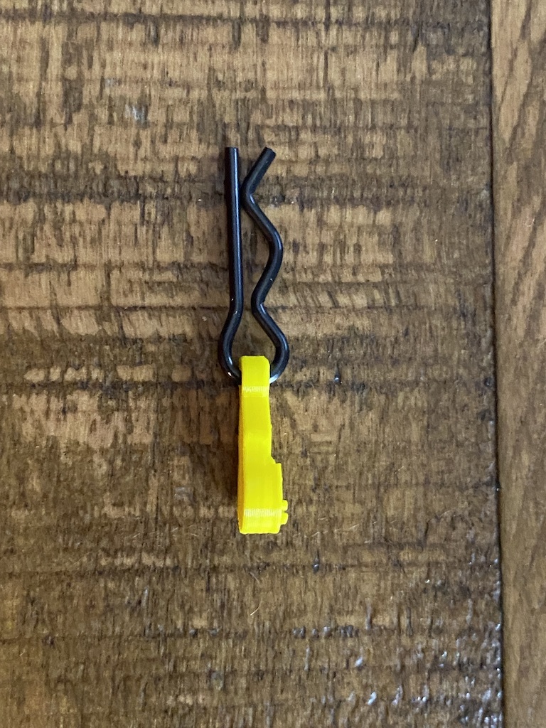 Miniatura 3 do modelo 3D RC Body Clip Pull Tab
