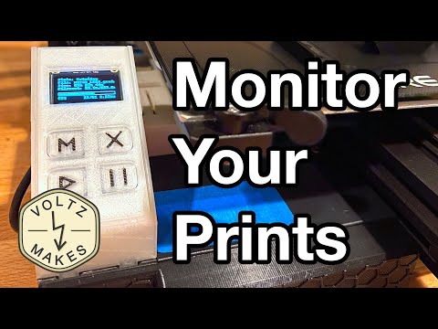 OctoPrint Control Panel by Seth | Download free STL model | Printables.com