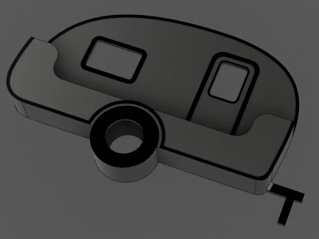 Trailer Phone Holder