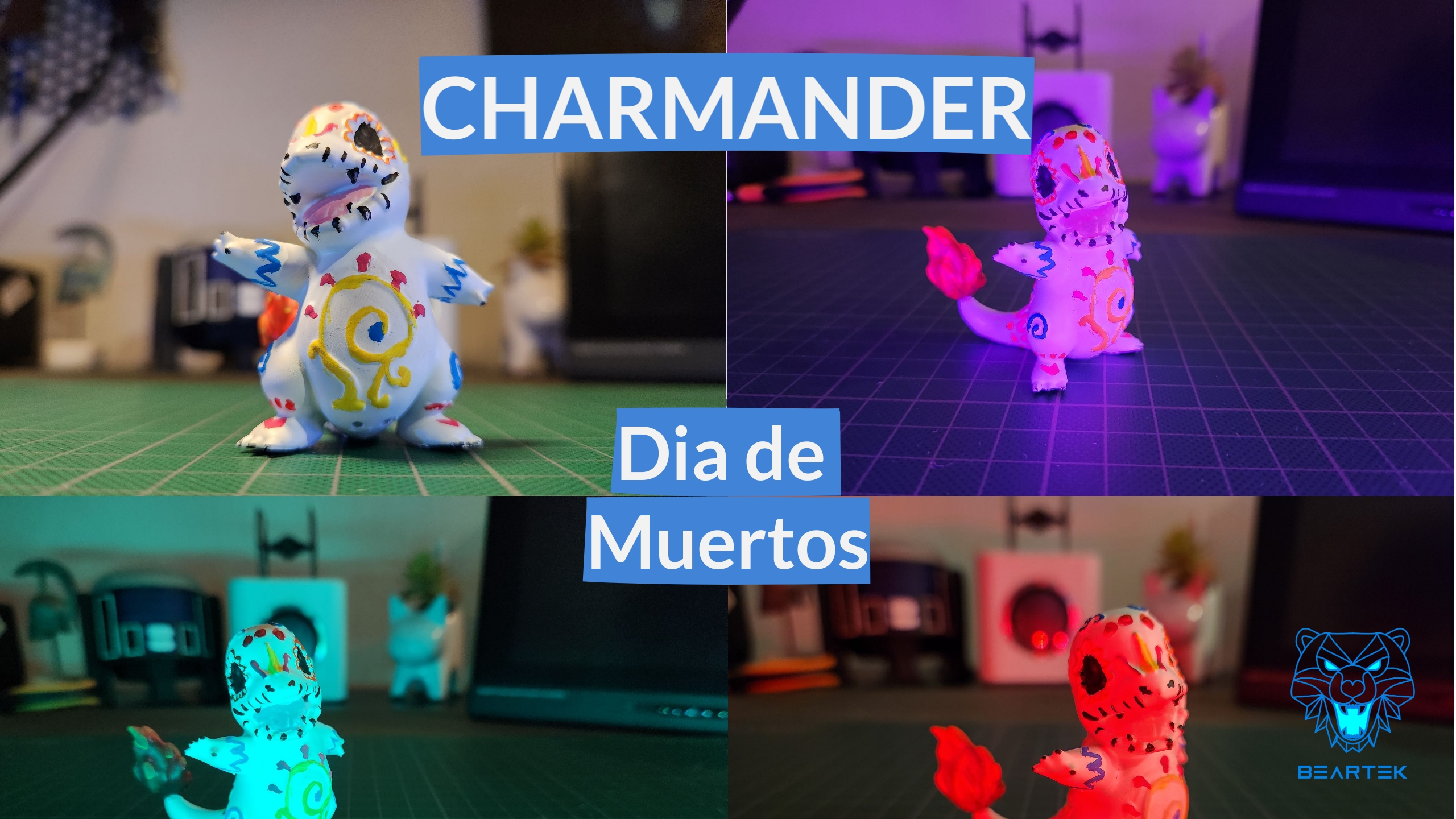 Charmander - Dia de Muertos - Day of the Dead