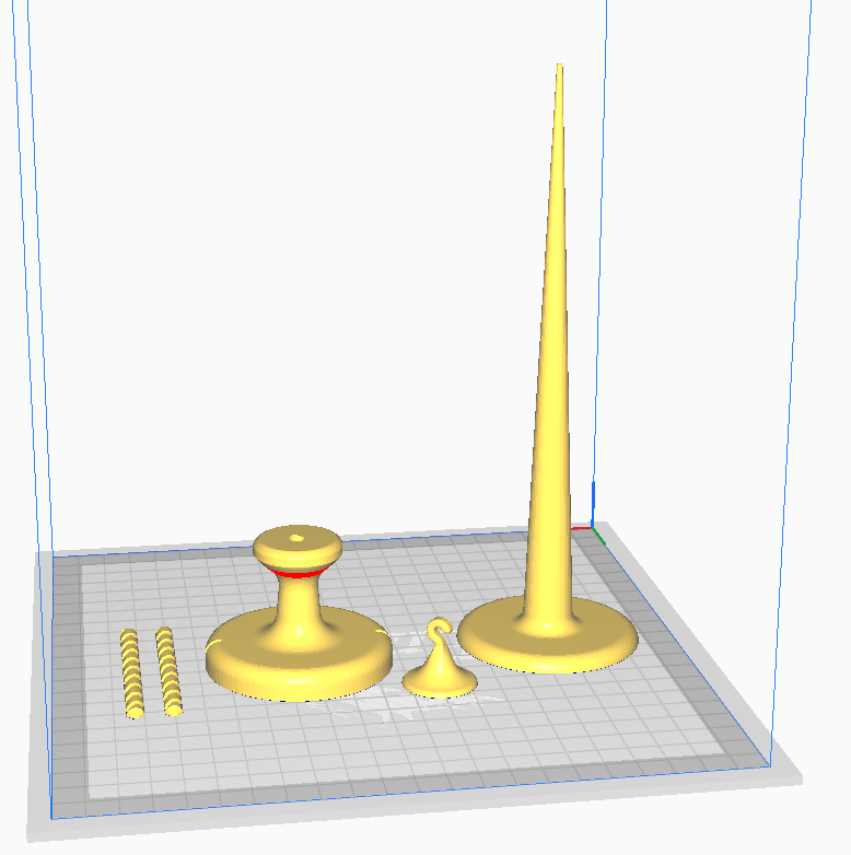 Miniatura 4 do modelo 3D Drop Spindle With Hook