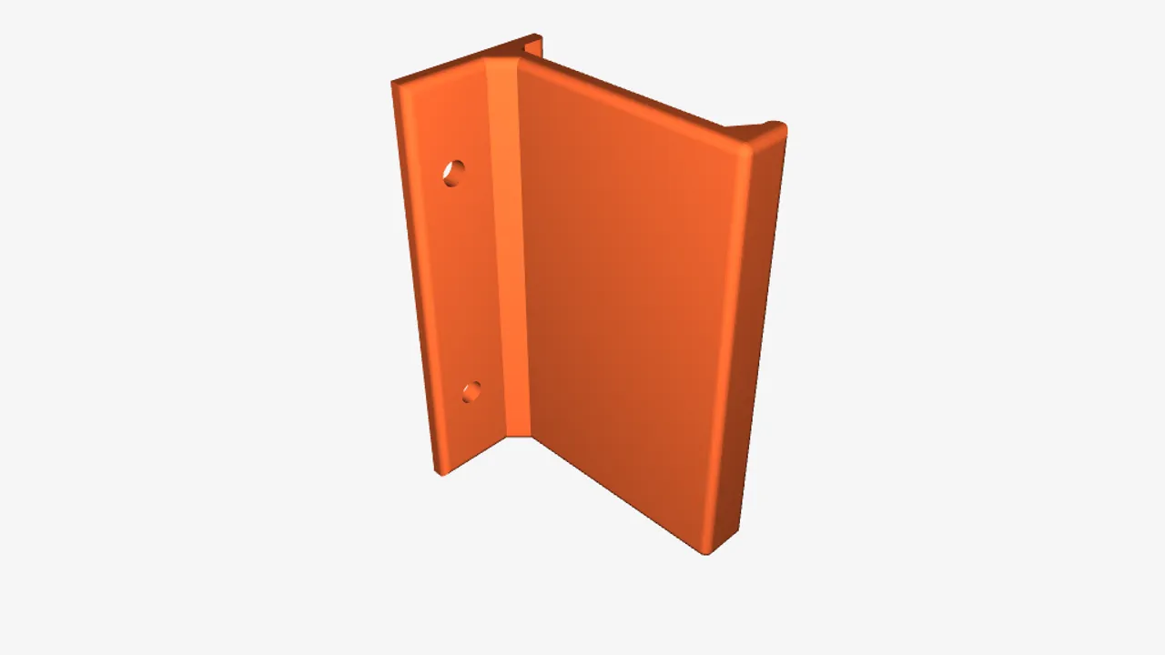 Wall Mount Solution for MMU2S by FloatingCam | Download free STL model |  