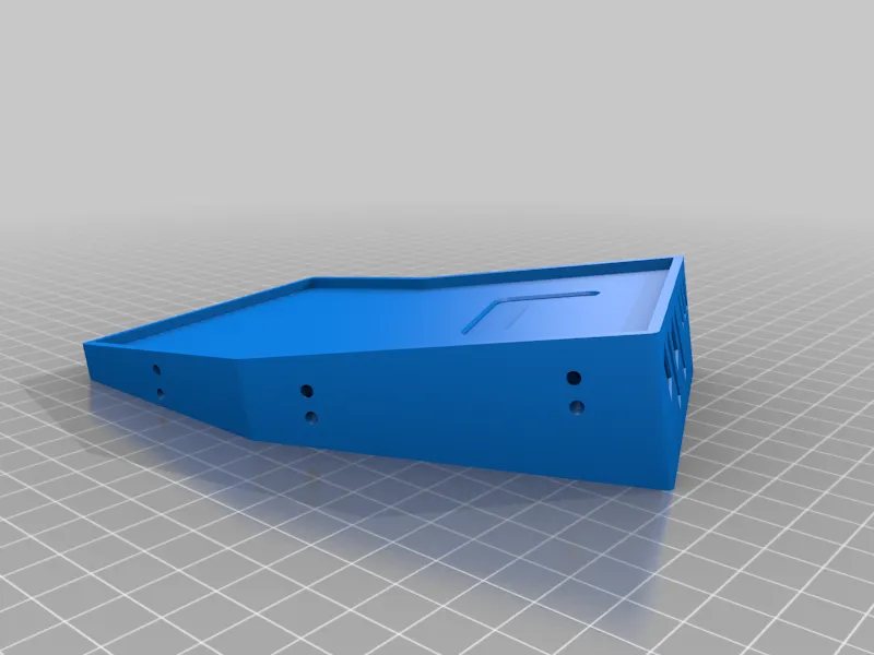 Ergodox EZ Wrist Rest Risers with holders for pens, USBs, SD cards