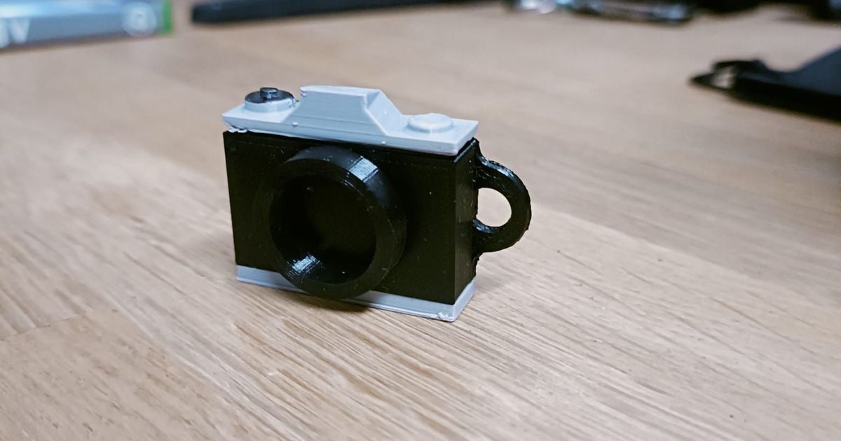 Camera keychain V2 von Random engineer | Kostenloses STL-Modell ...