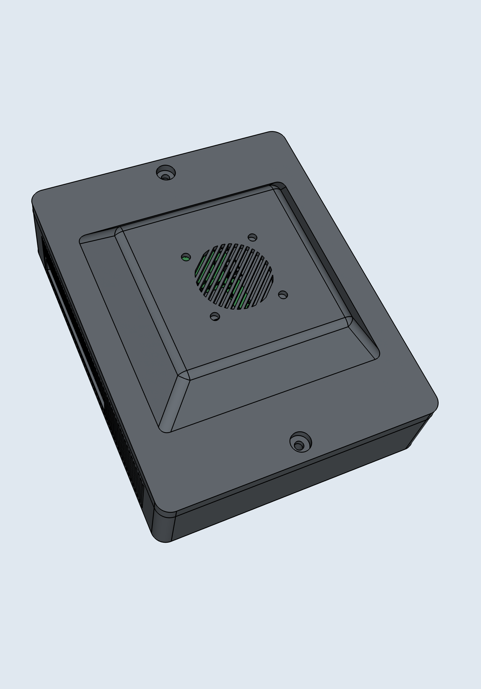 Miniatura 3 do modelo 3D RFID Shed Door Lock