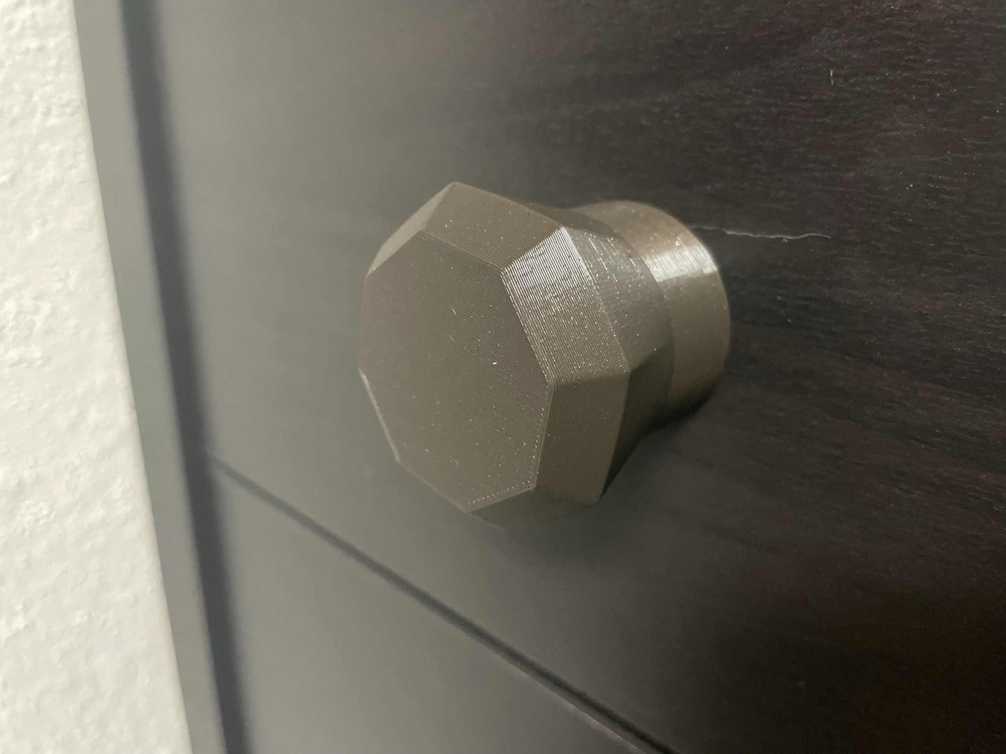 Drawer Knob with hidden compartment