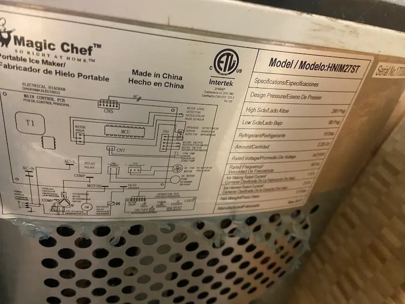 Magic Chef Ice Maker Replacement Basket by dl33t | Download free
