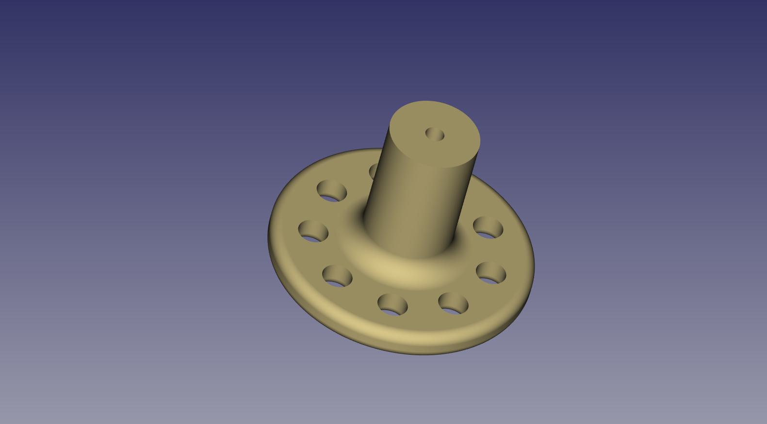 Möbelgriff / Cabinet or drawer knob V5