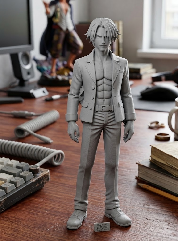 sanji vinsmoke from one piece 3D model