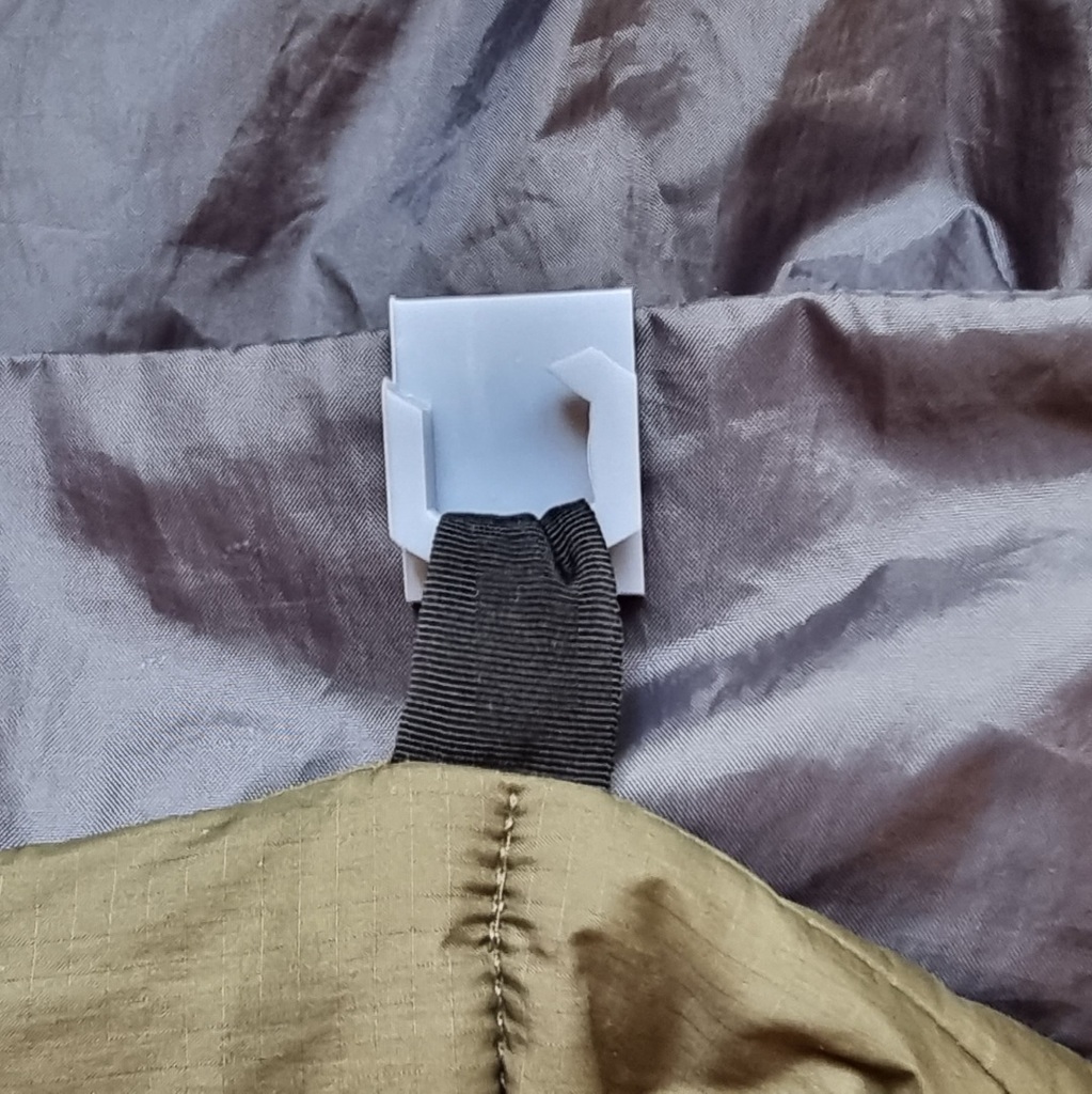Hammock underquilt clip by Molot Download free STL model