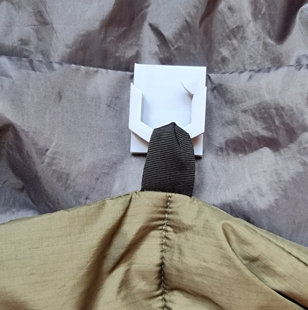 Hammock underquilt clip by Molot Download free STL model