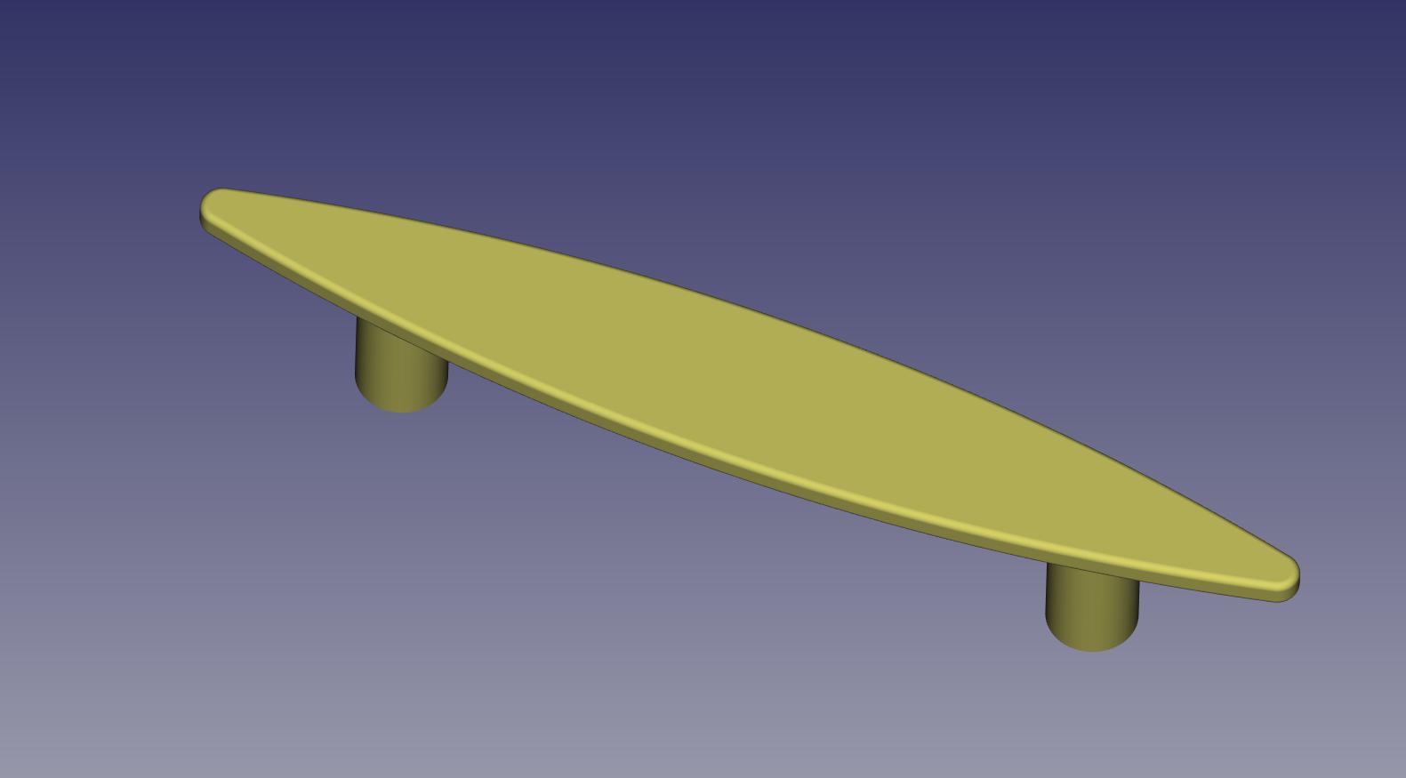 Möbelgriff / Cabinet or drawer handle V6
