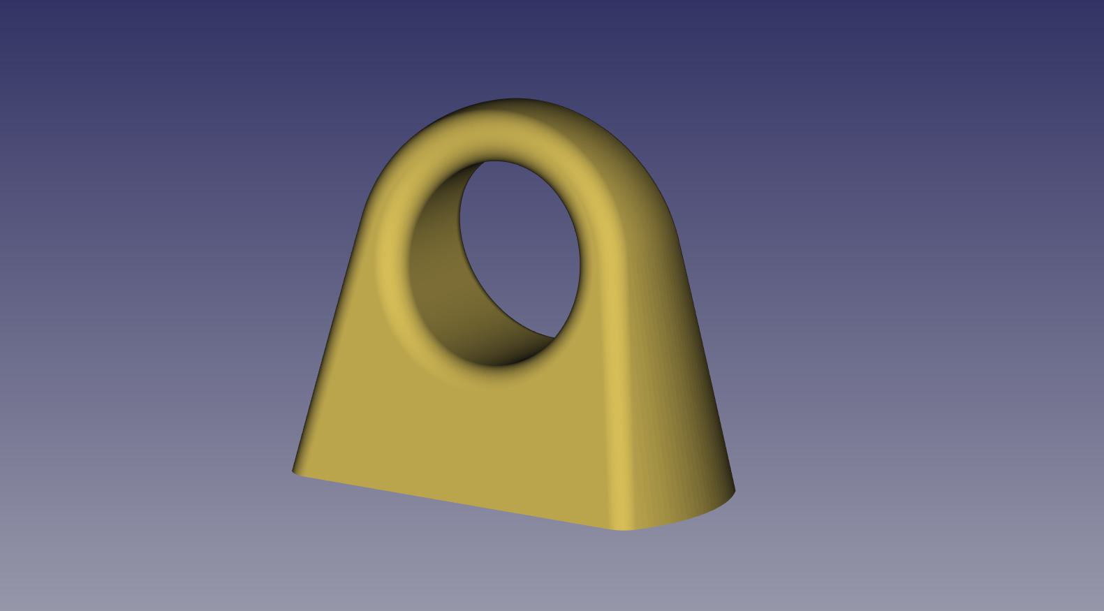 Möbelgriff / Cabinet or drawer knob V7