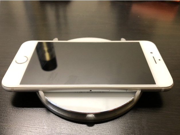 Satechi Aluminium Wireless Charger antislip extension