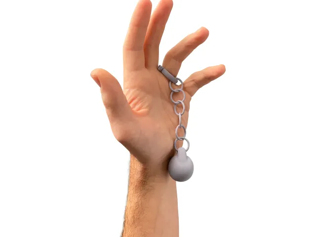Ball and Chain Ring