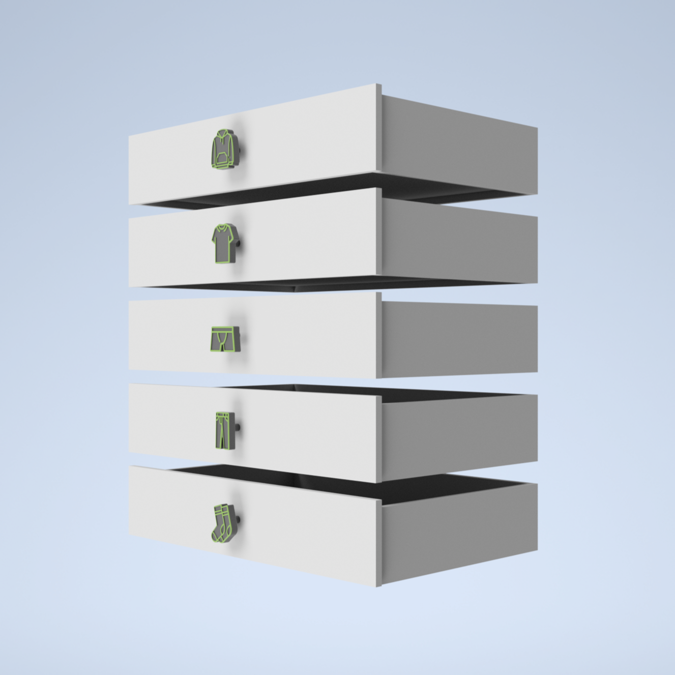 Clothes Knob Collection by RubenMTS Download free STL model