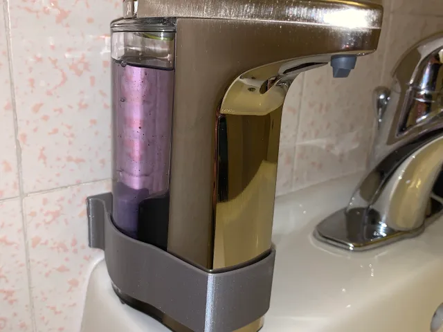 Simple Human Automatic Soap Dispenser Retainer