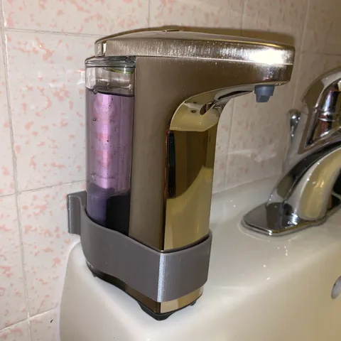 Simple Human Automatic Soap Dispenser Retainer