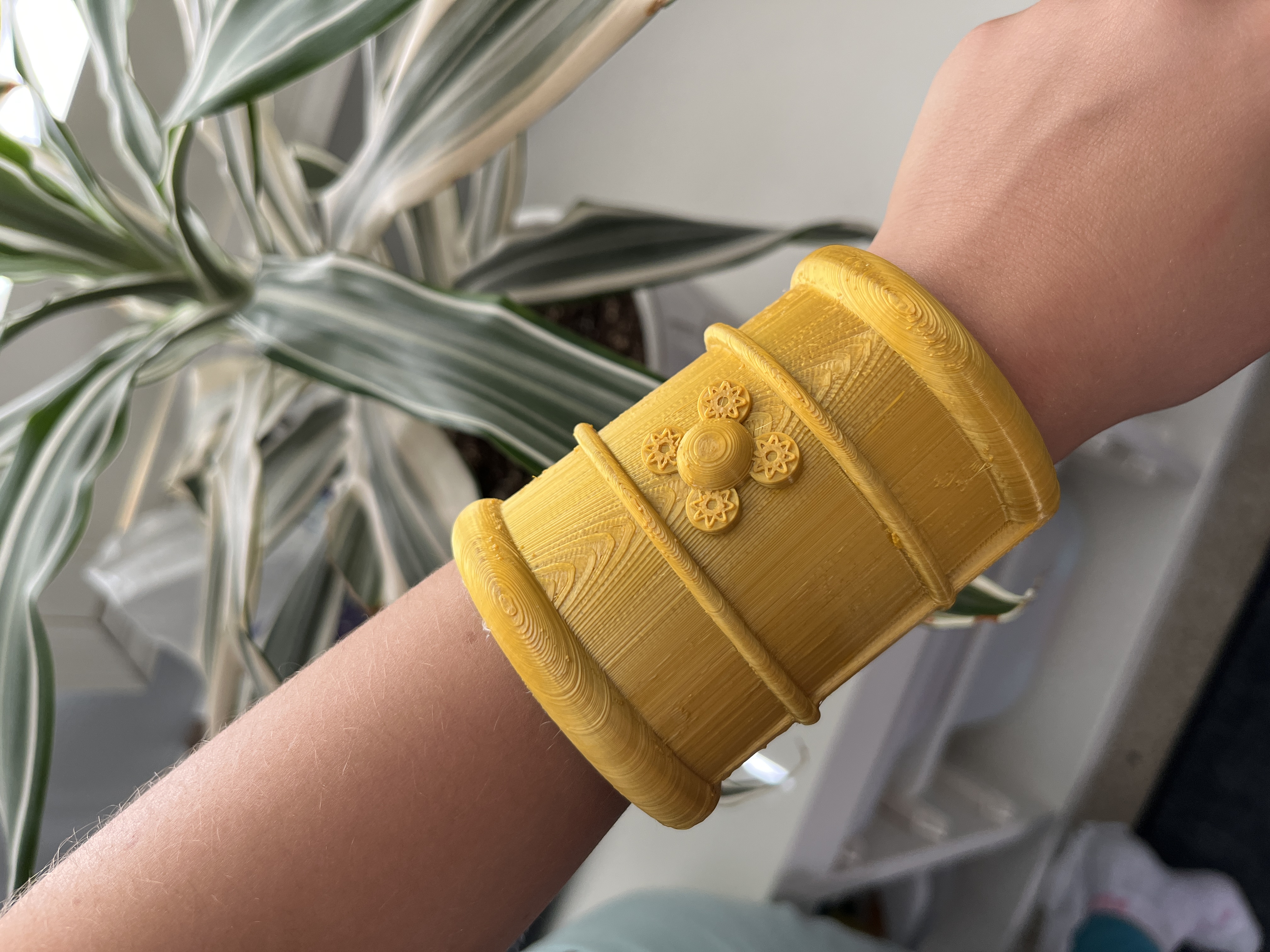 Ms Marvel Cosplay Power Gauntlet Bracelet – Raw 3D Printed – Both Hands –  Set of two - Makers India