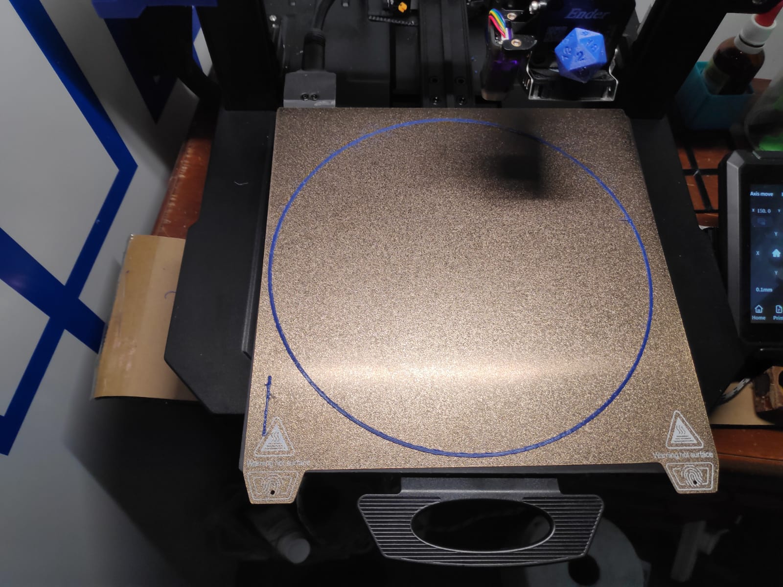 220x220x2 mm circle test