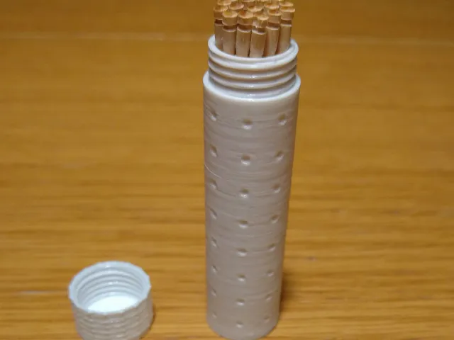 Toothpick box