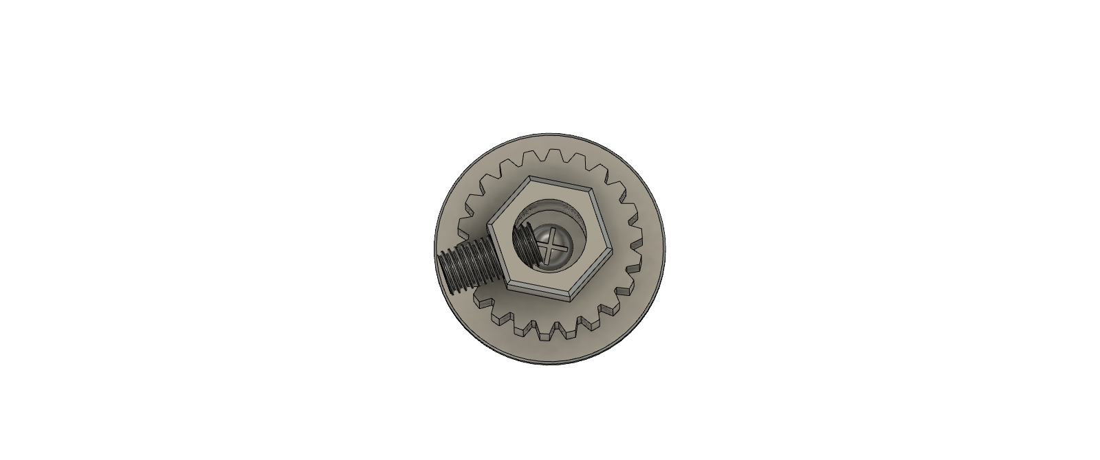 Miniatura 4 do modelo 3D knobs Gear Nema