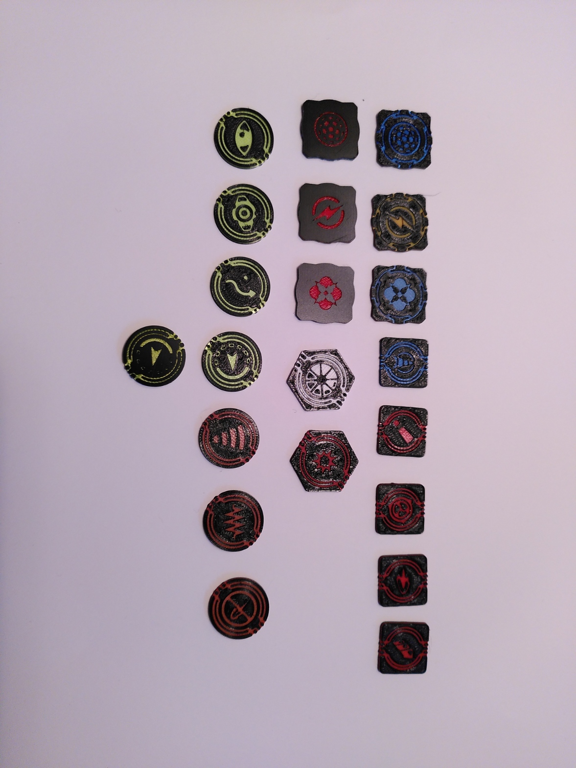 XWing Tokens and Organizer by DanielAlex Download free STL model