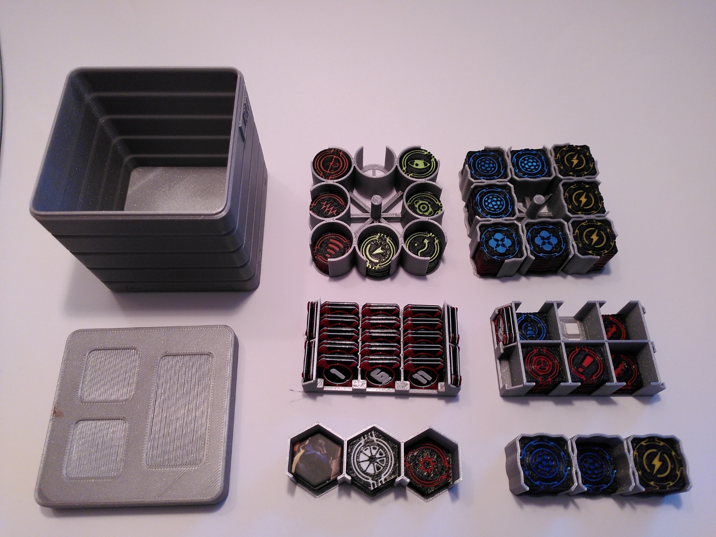 X-Wing Tokens and Organizer