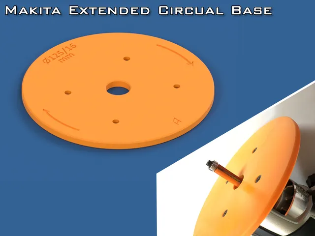 Makita RT0700 Extended Circual Base