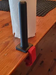 Paper Towel Holder with Clamp