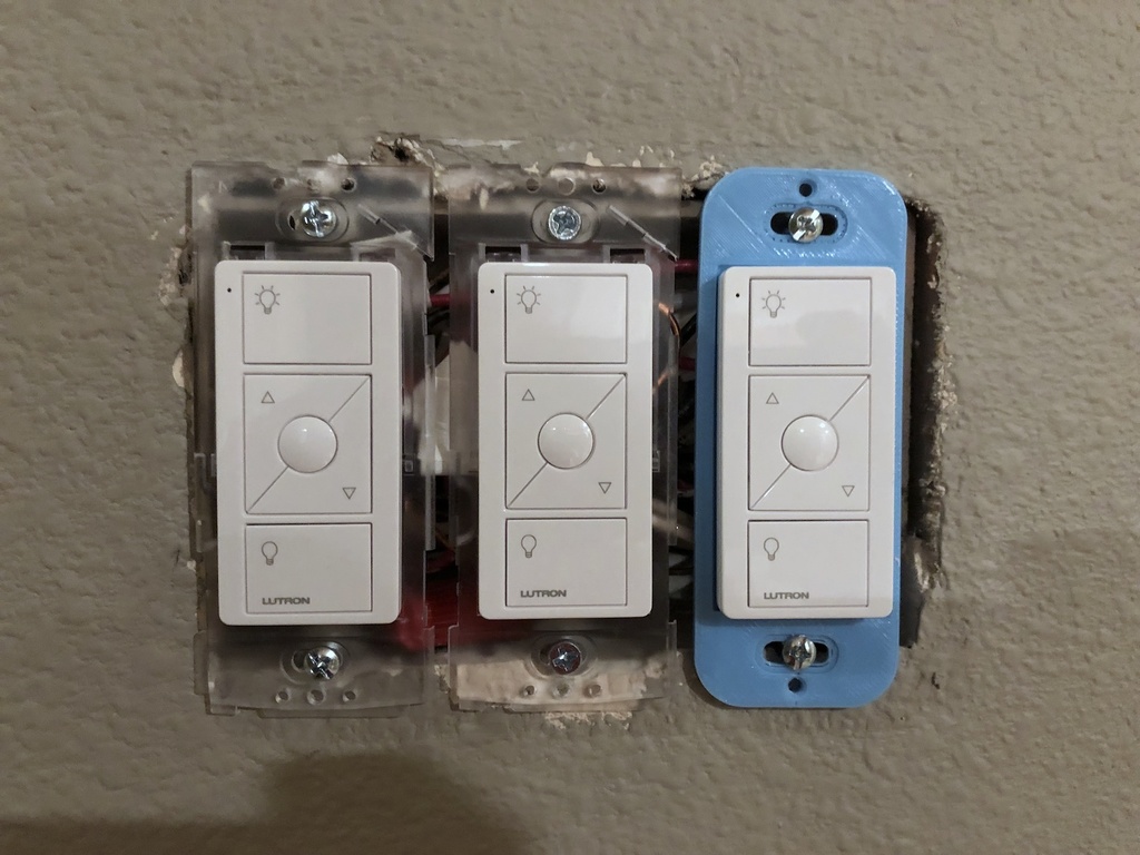 Wallplate Bracket for Lutron Caseta Pico Remote