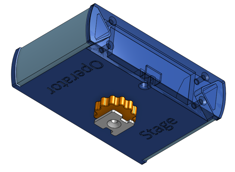 Tally Light Case for NodeMCU ESP8266 OBS vMix