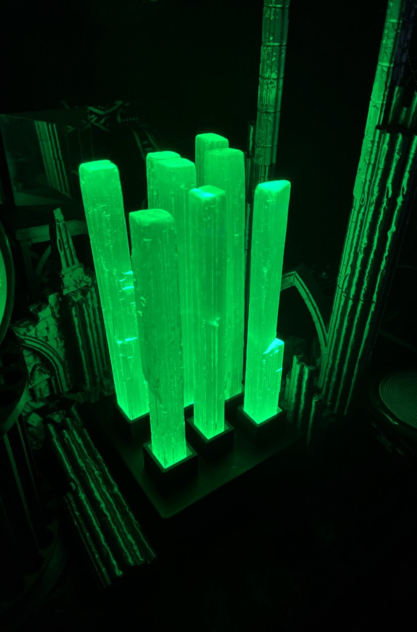 Gypsum Crystal Lamp