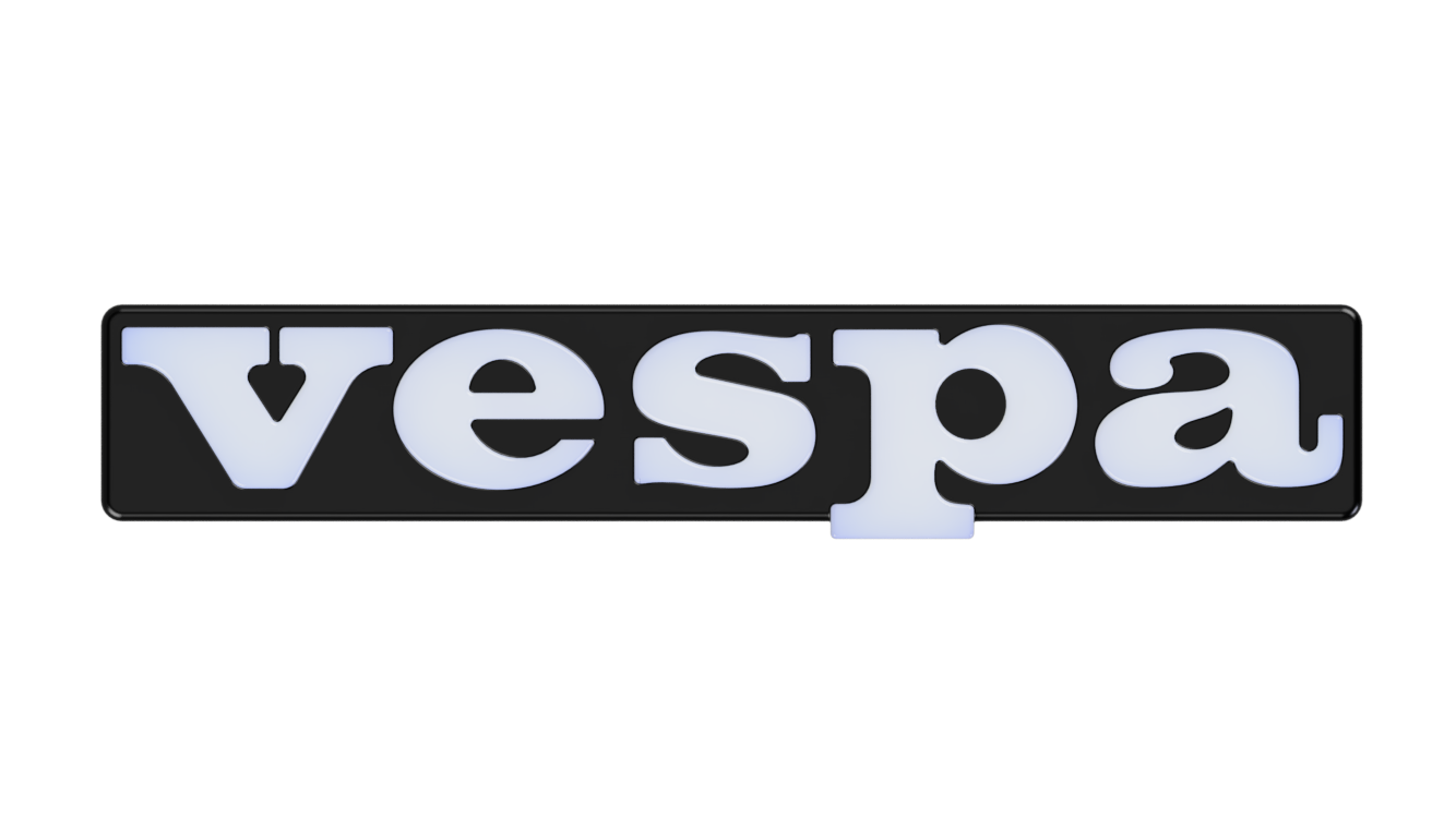 Vespa PK50XL Logo's