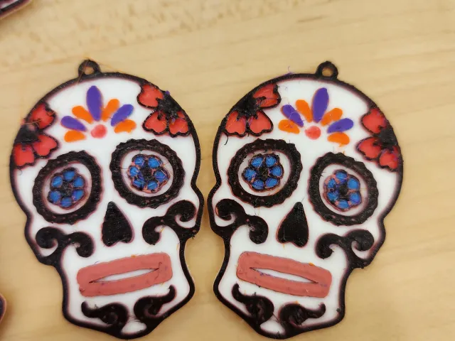 Dia de los Muertos (Day of the Dead) Earrings