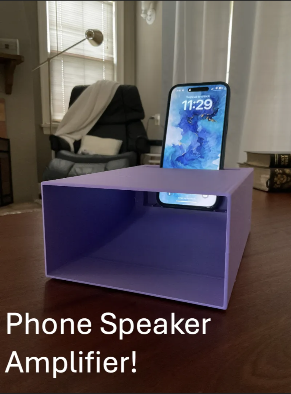 Phone Speaker Amplifier