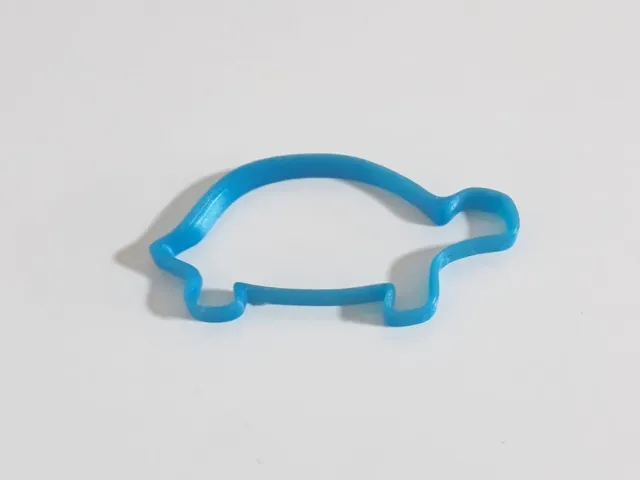 Tortoise cookie cutter