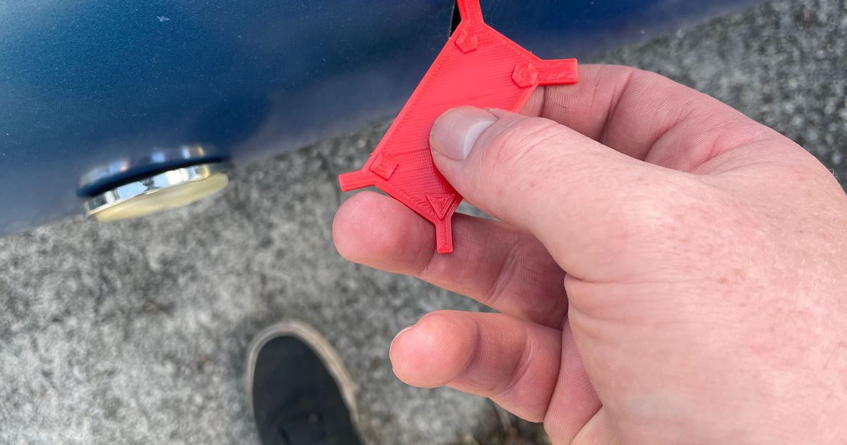 Panel gap and flushness tool. by aubs205 Download free STL model