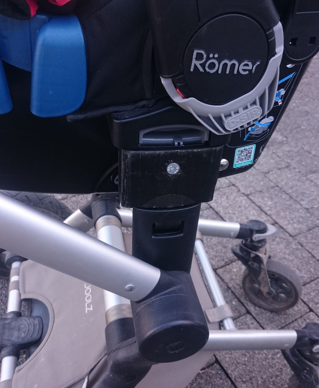 Adapter for Joolz Day Pram to Römer/Britax Car Seat