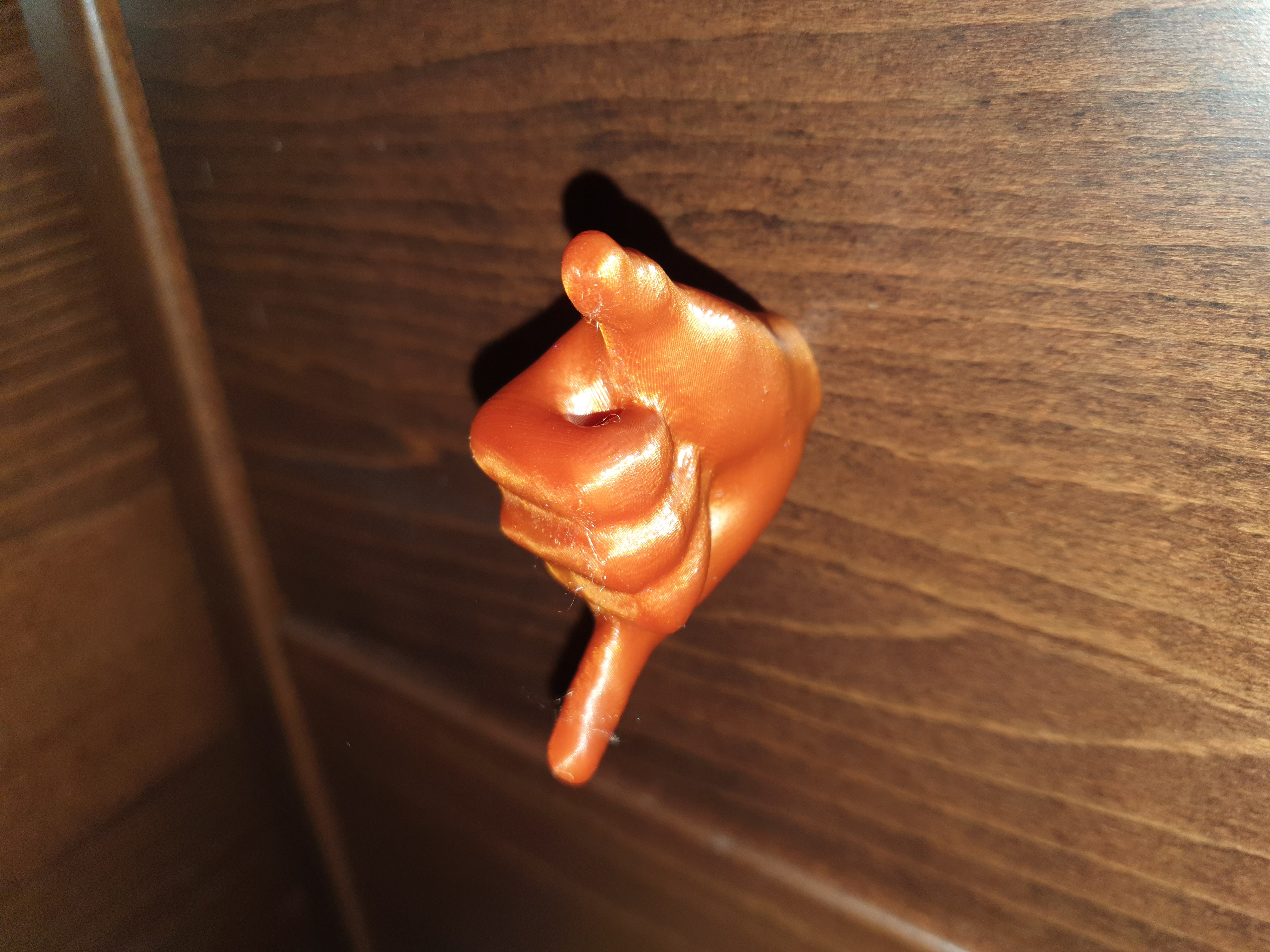 🤙 Aloha Shaka hand - cabinet knob
