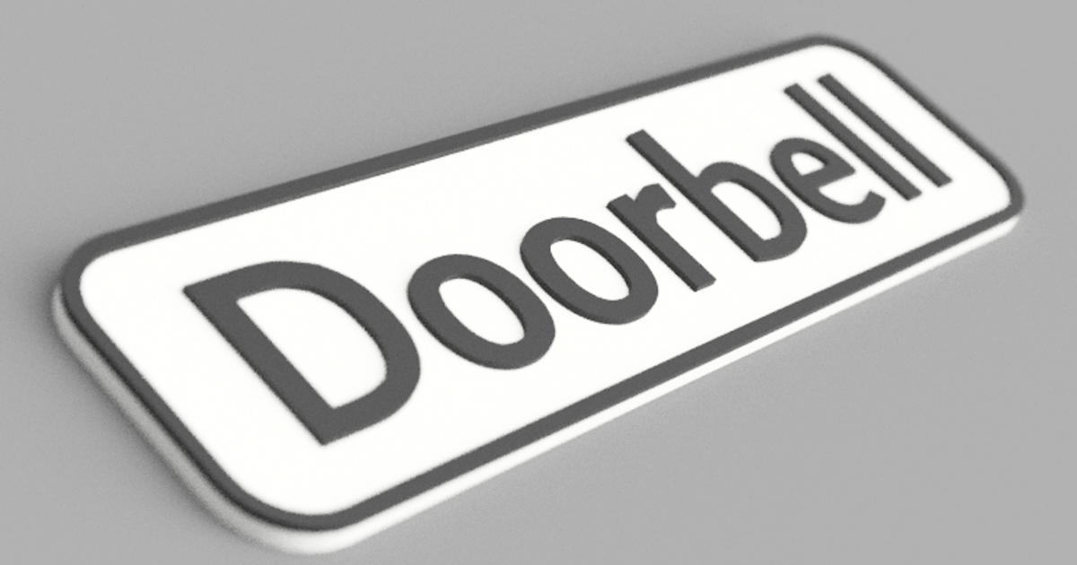 doorbell-sign-by-pavol-n-download-free-stl-model-printables