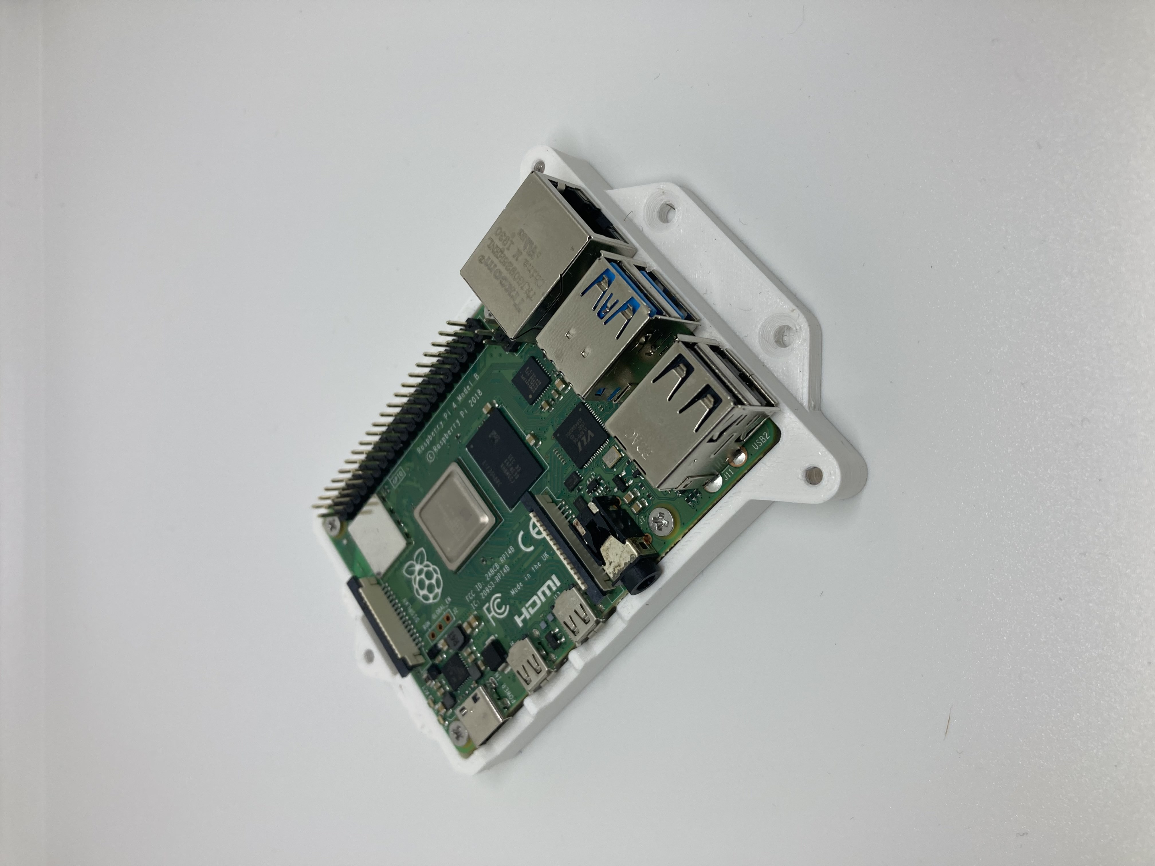 Raspberry PI 4B case with active cooling by 3D Eagle | Download free ...