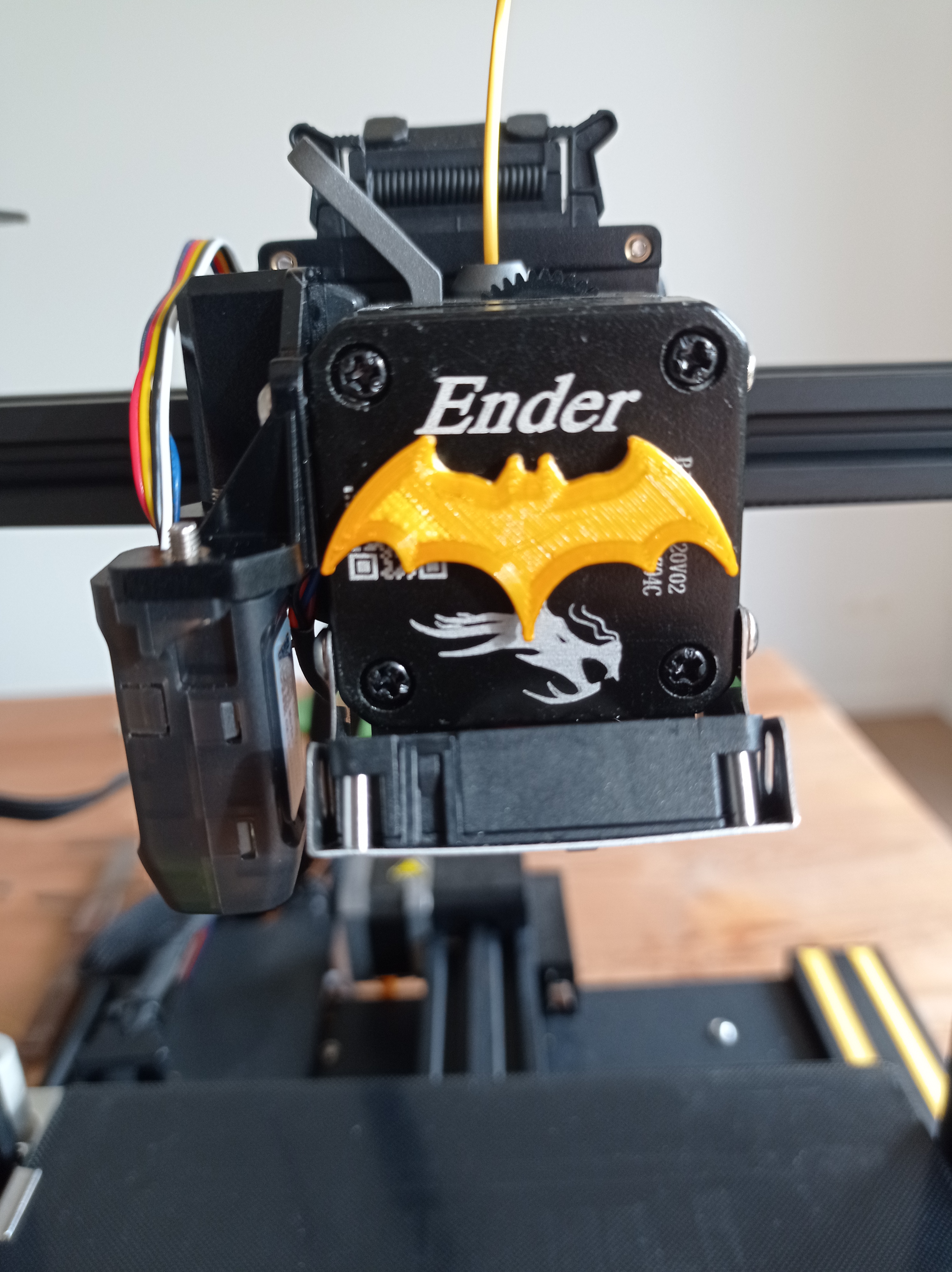 Bat and star Extruder Rotation Indicator for Ender 3 S1 pro